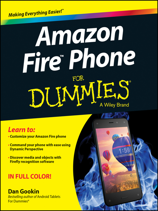 Cover image for Amazon Fire Phone For Dummies